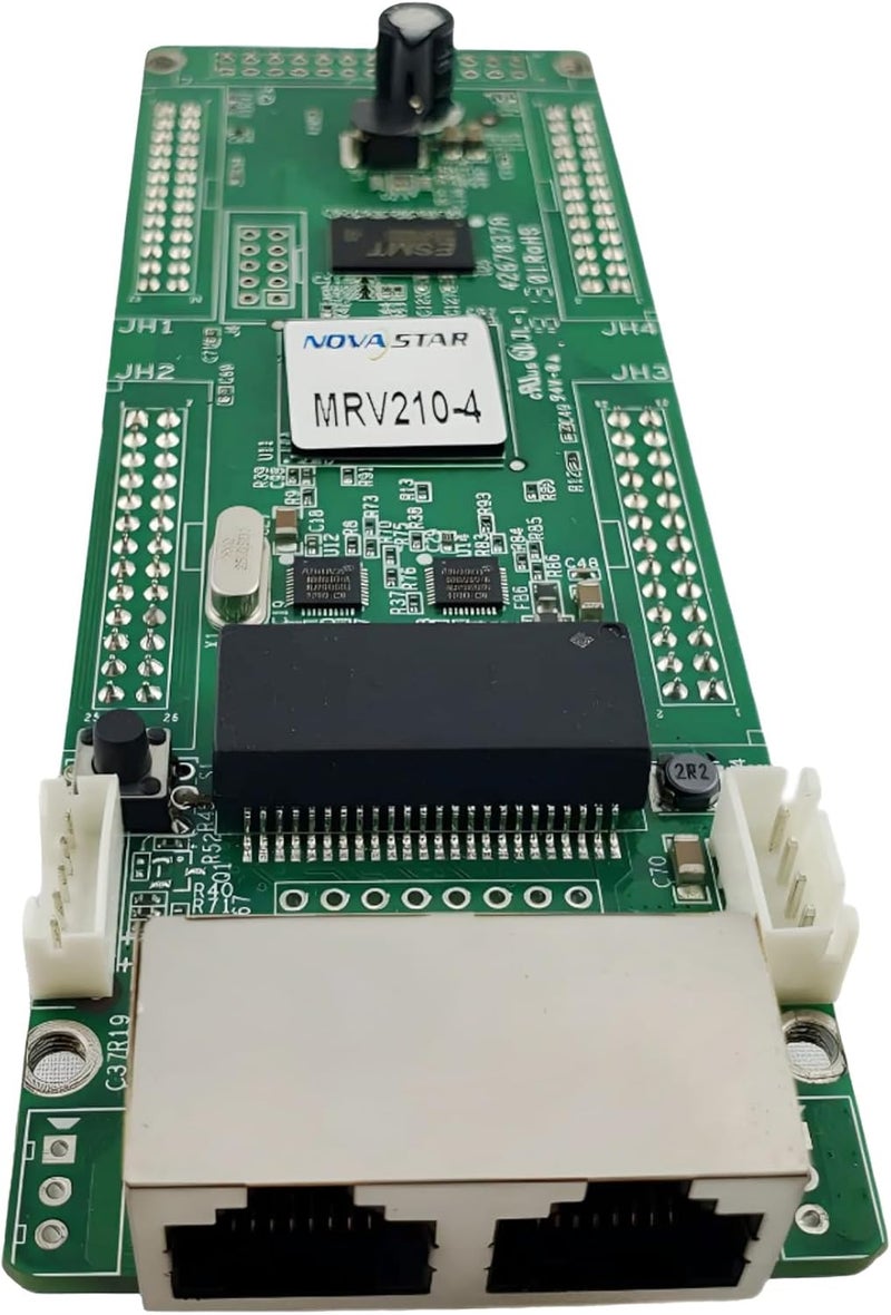 AzarPixel NovaStar MRV210-4 Receiving Card by | High-Precision LED Receiver Card for LED Display and Video Wall Systems | Supports 3D, Pixel-Level Calibration, Loop Backup, and EMC Class A Stability - Image 2